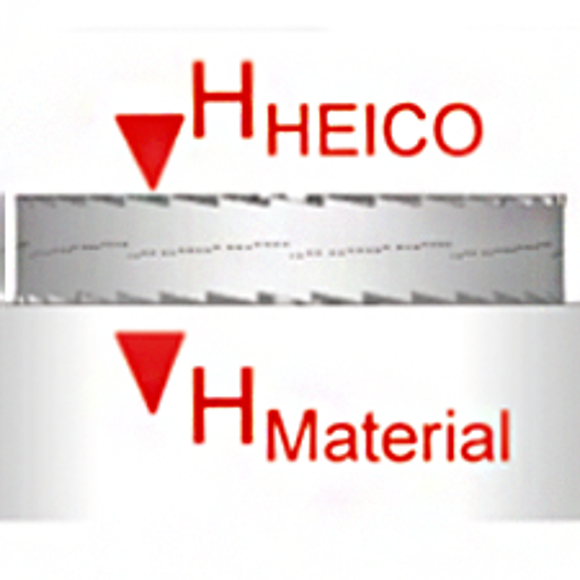 경도차이 조건 : Heico-lock > Material